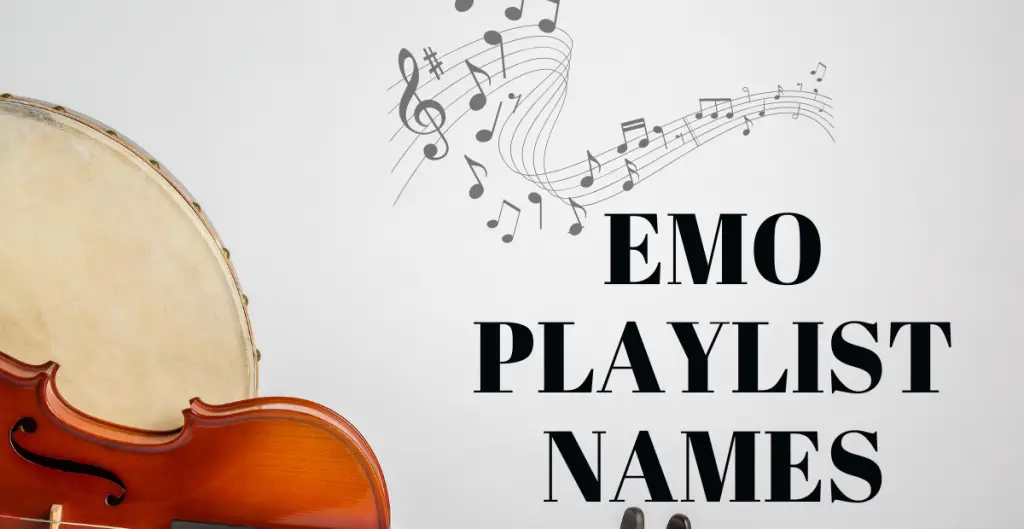 Emo Playlist Names