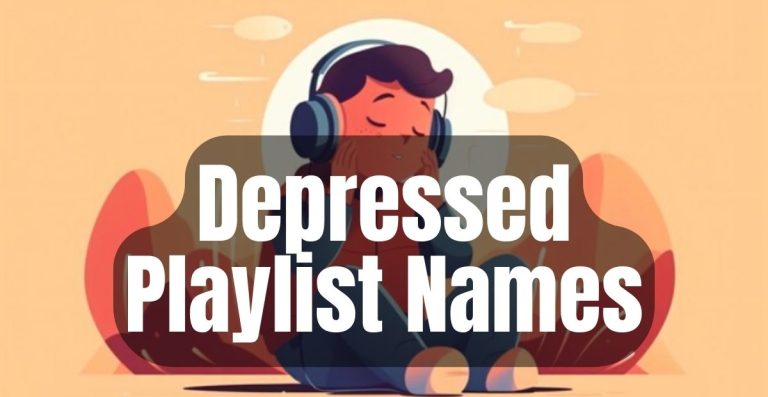 Songs of Solace: Depressed Playlist Names for Sad Moments
