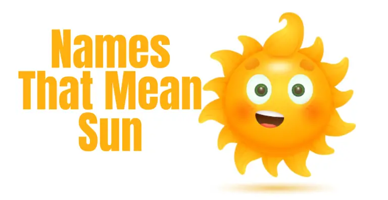 Radiant Names: Discover the Meaningful Names That Mean Sun